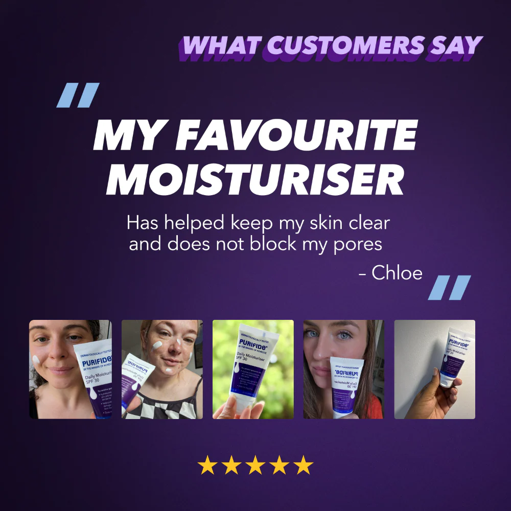 Acnecide + Purifide Purifide Daily Moisturiser SPF30 50ml - Image 8