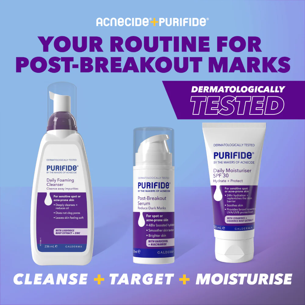 Acnecide + Purifide Purifide Post-Breakout Serum 30ml - Image 6