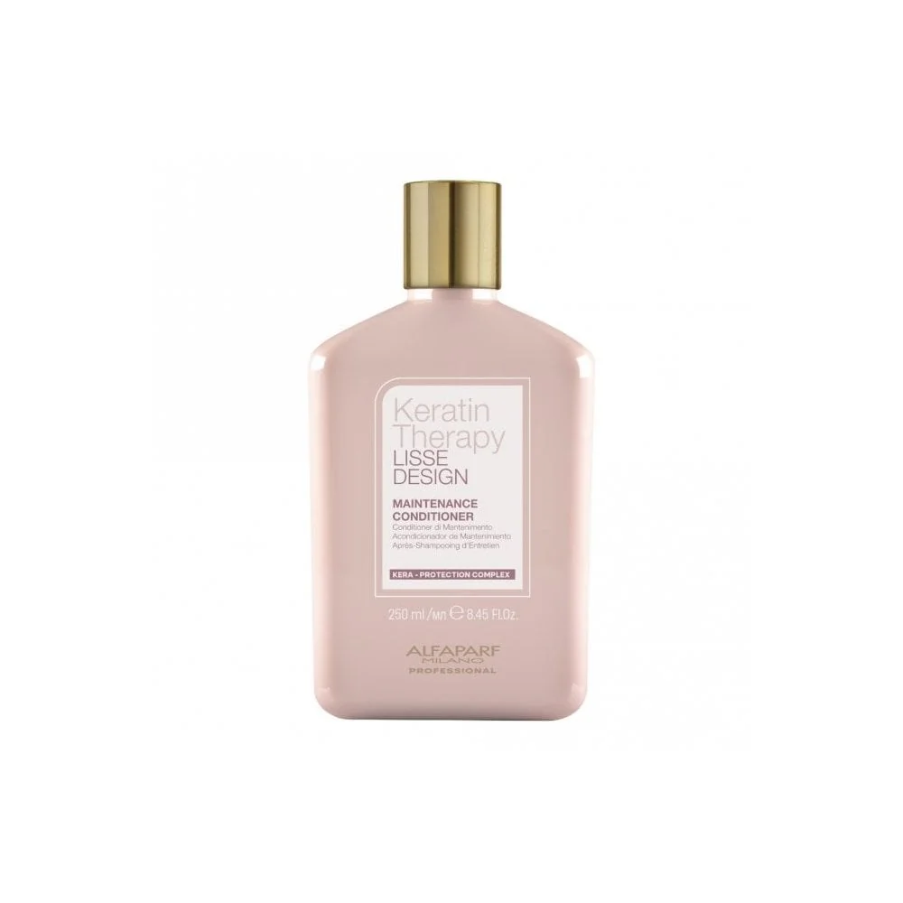 Alfaparf Milano Lisse Design Keratin Therapy Maintenance Shampoo & Conditioner Twin 2 x 250ml - Image 3