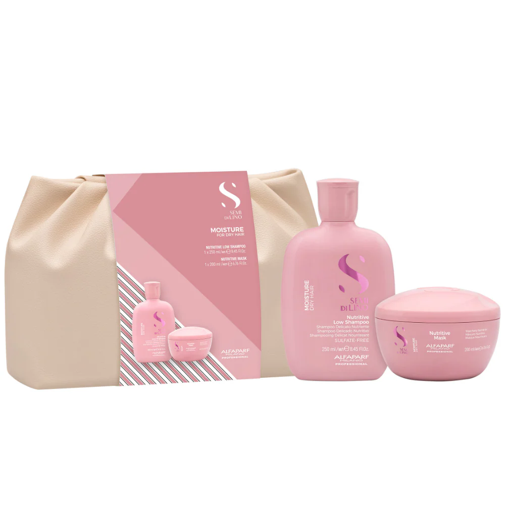 Alfaparf Milano Semi Di Lino Moisture Nutritive Duo Kit