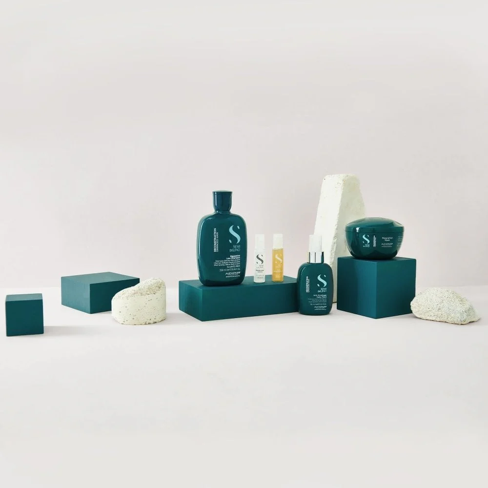 Alfaparf Milano Semi Di Lino Reconstruction Reparative Shampoo 250ml & Mask 200ml Twin - Image 4