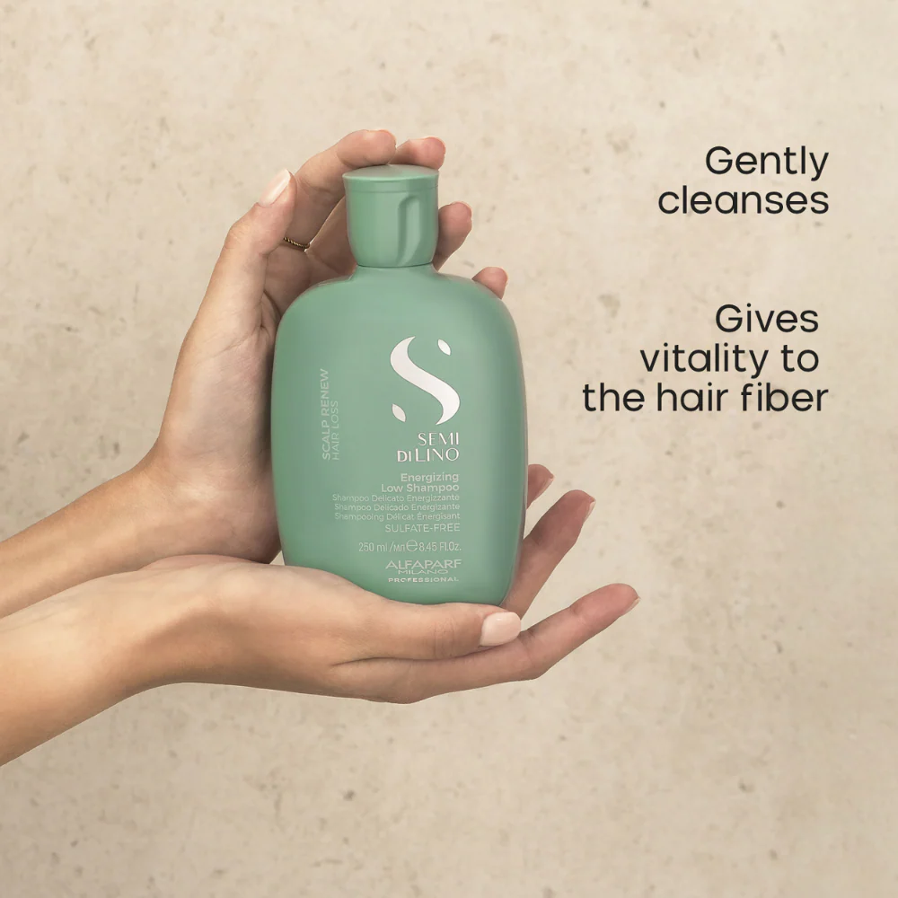 Alfaparf Milano Semi Di Lino Scalp Renew Energising Duo Kit - Image 4