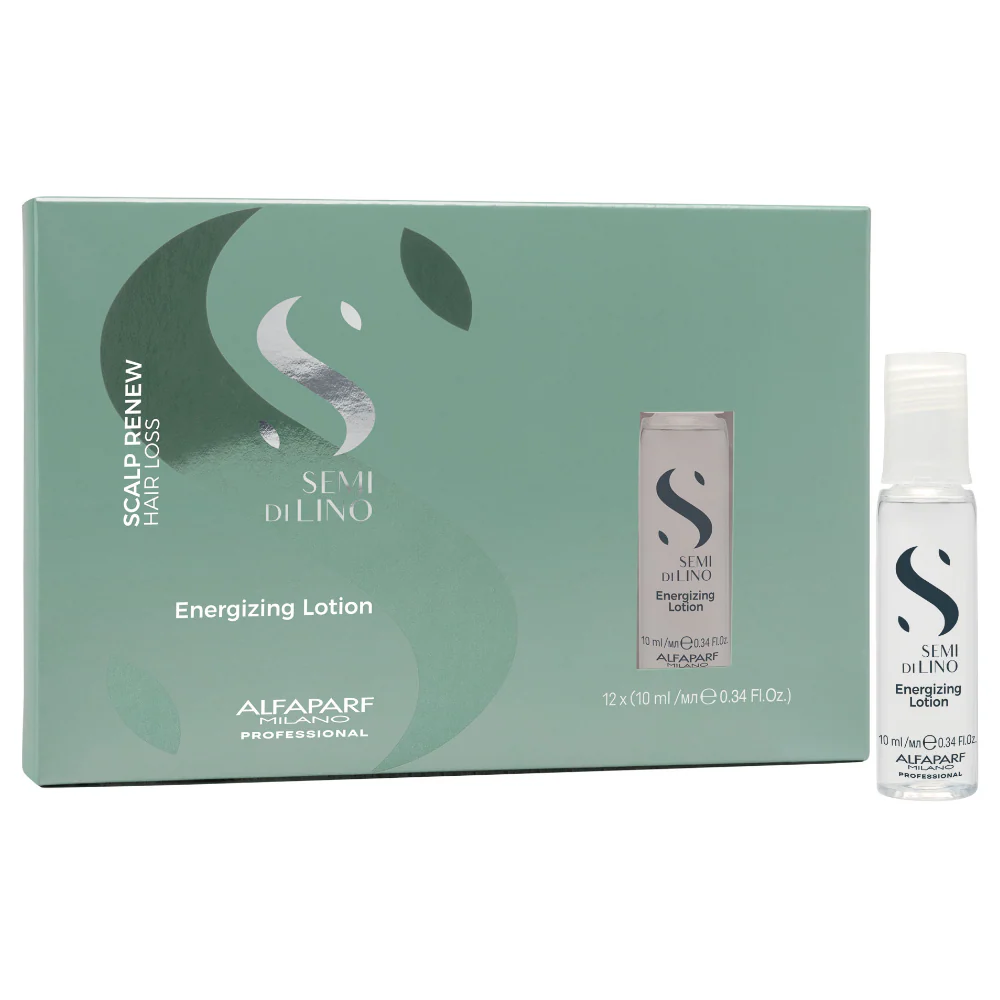 Alfaparf Milano Semi Di Lino Scalp Renew Energising Lotion 12 x 10ml