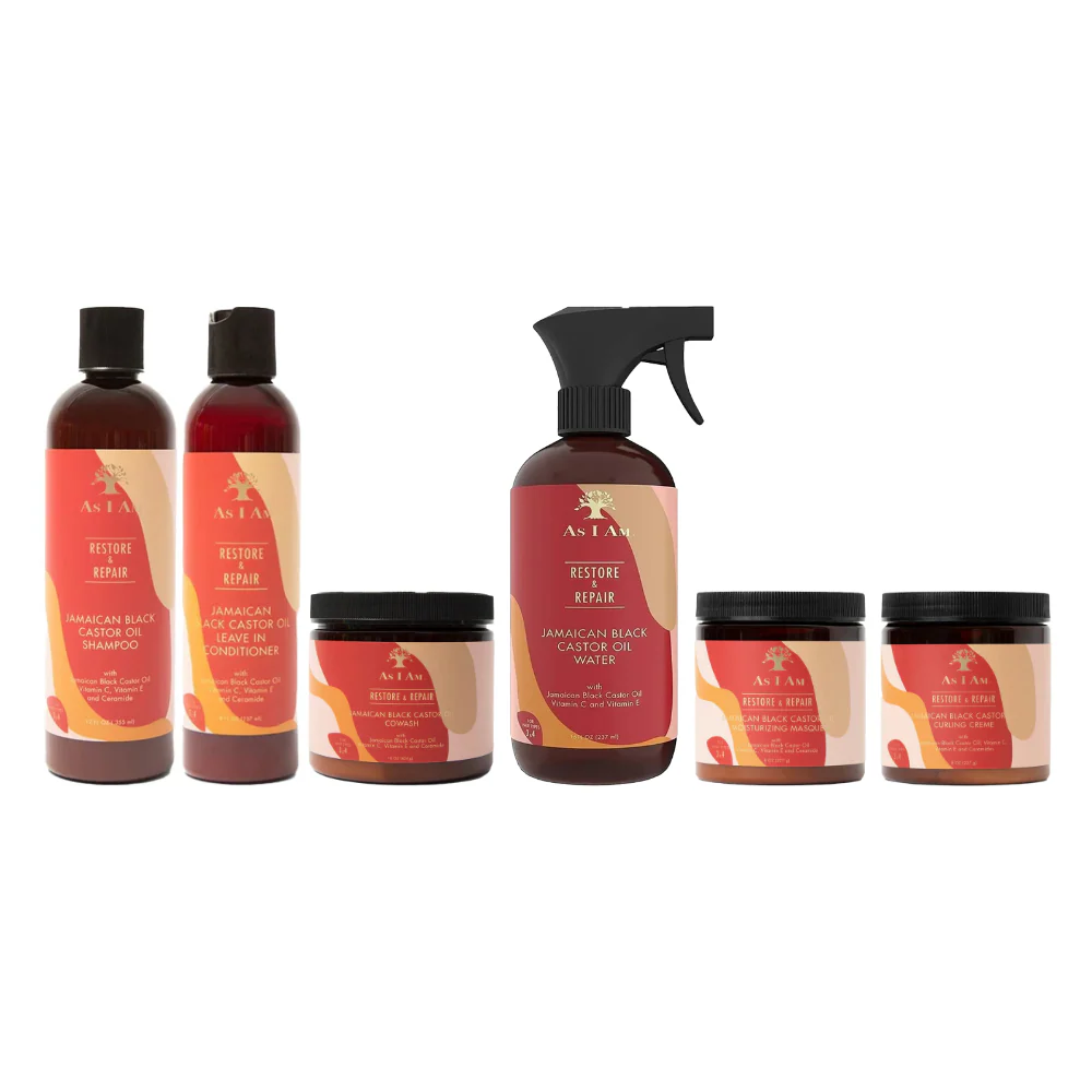 As I Am Restore & Repair Curls & Coils Bundle