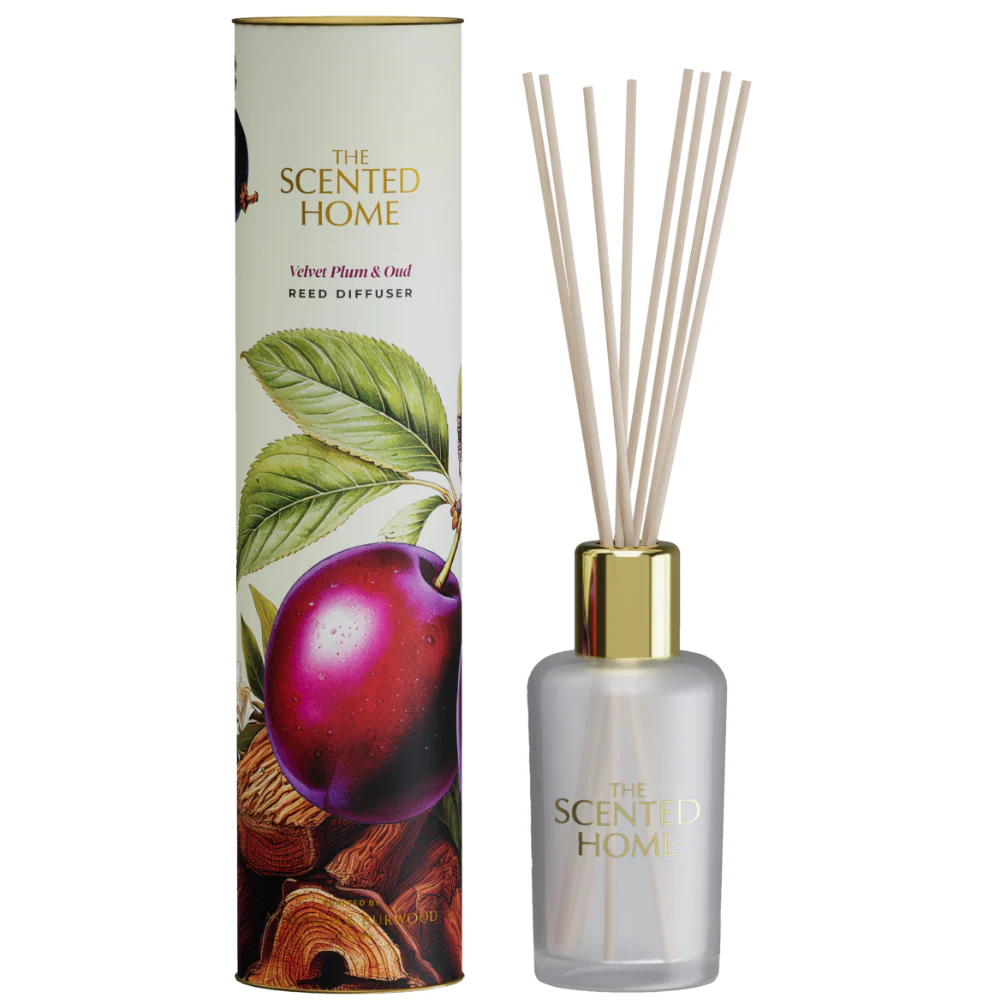 Ashleigh & Burwood Reed Diffuser Velvet Plum & Oud 150ml