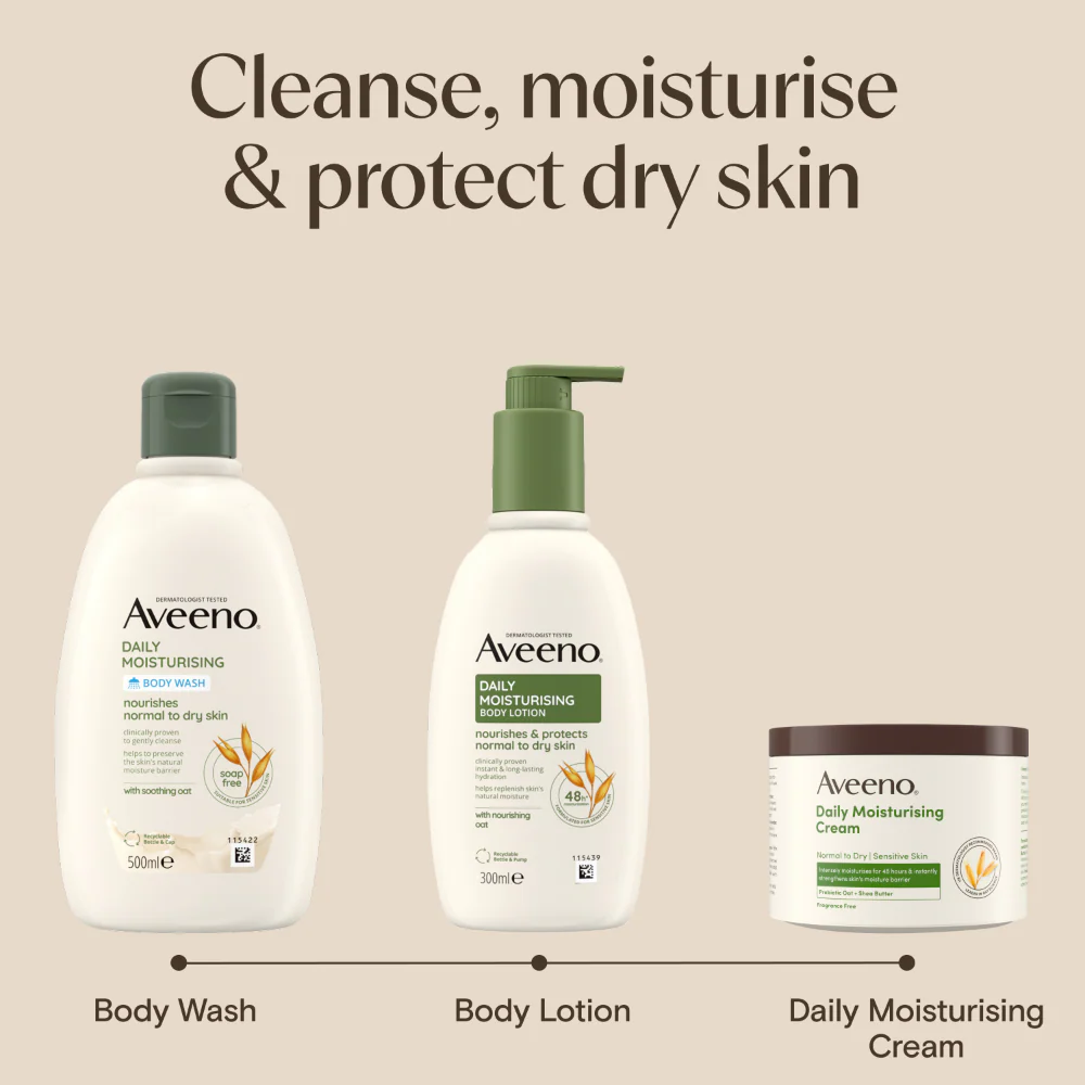 Aveeno Daily Moisturising Cream Tub 400ml - Image 8