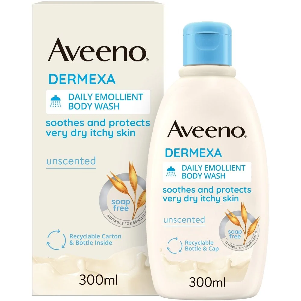 Aveeno Dermexa Emollient Body Wash 300ml