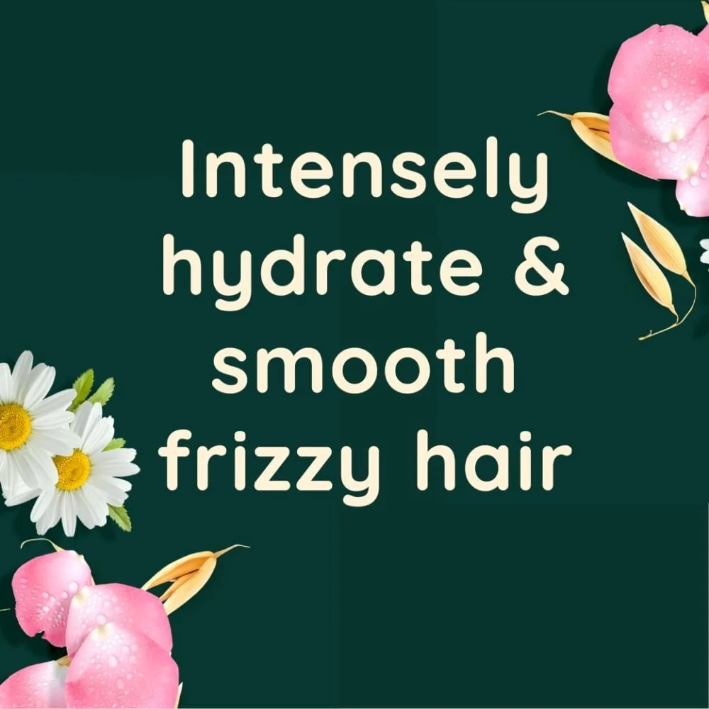 Aveeno Smoothing+ Rose Water & Chamomile Blend Shampoo & Conditioner Twin 2 x 300ml - Image 2