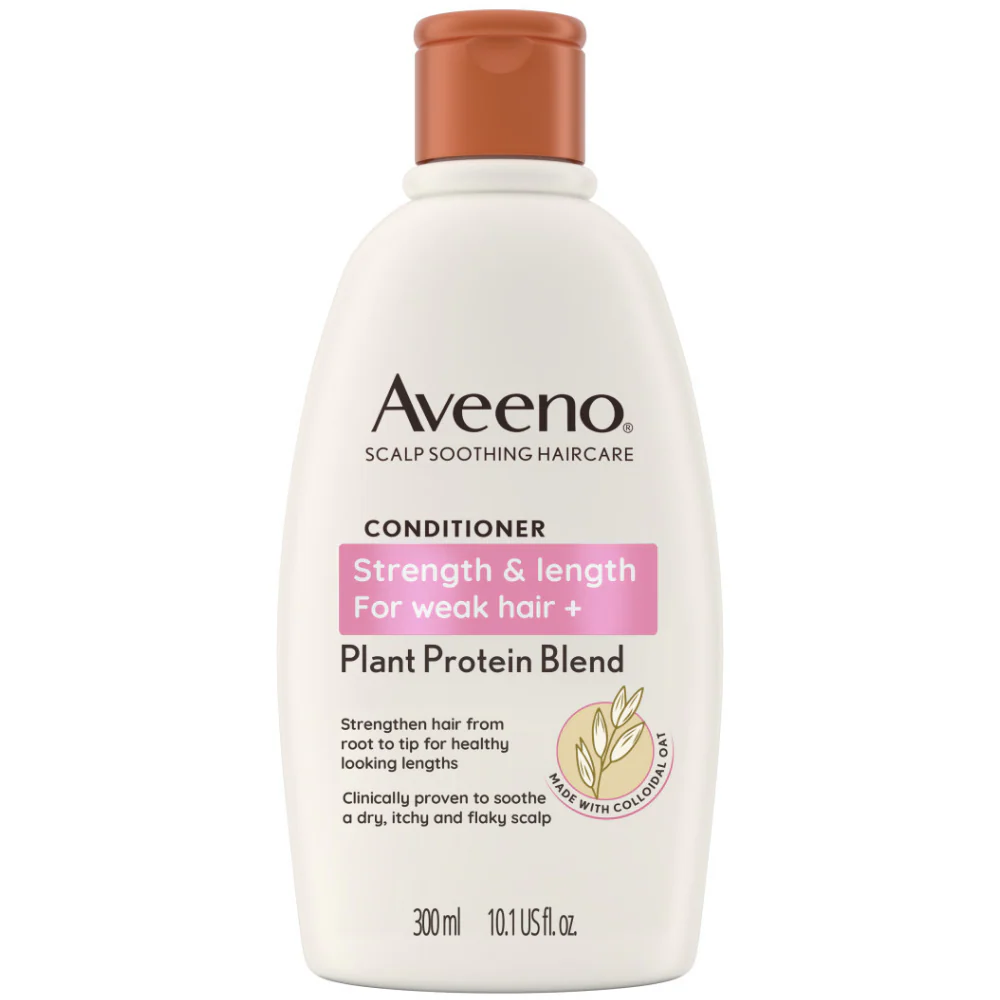Aveeno Strength + Length Scalp Soothing Colloidal Oat Conditioner 300ml