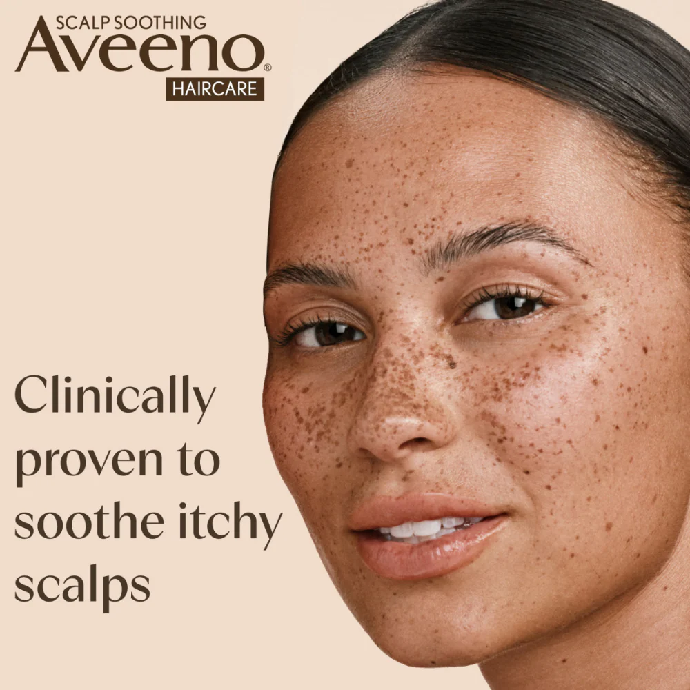 Aveeno Strength + Length Scalp Soothing Colloidal Oat Conditioner 300ml - Image 3