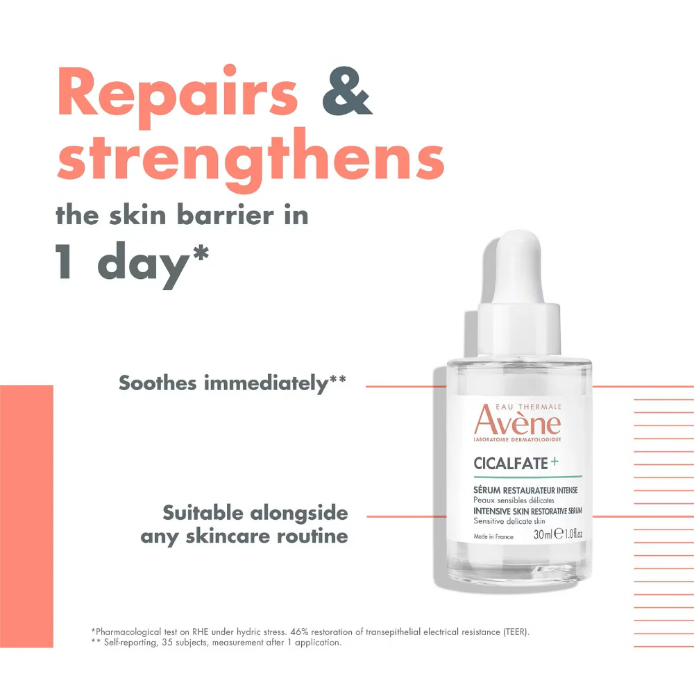 Avene Cicalfate + Intensive Skin Restorative Serum 30ml - Image 2