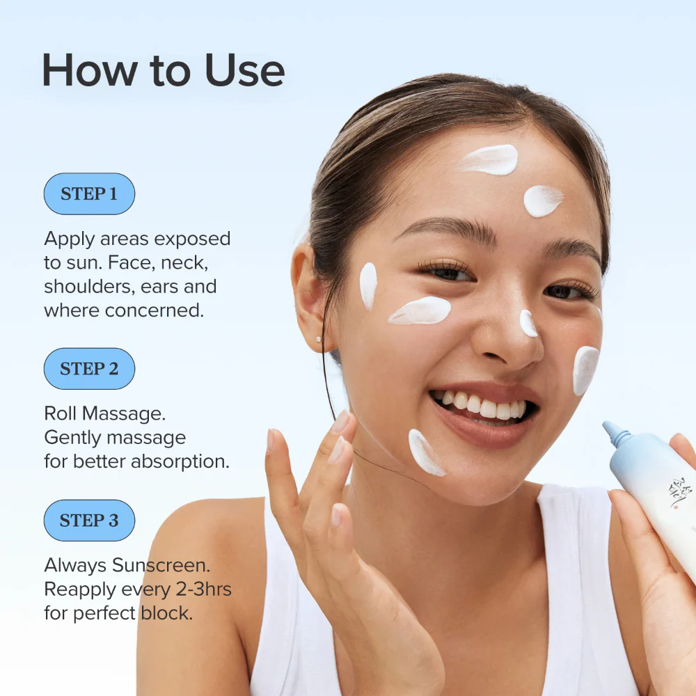 Beauty Of Joseon Relief Sun Aqua-Fresh Rice + B5 Sunscreen PA++++ SPF50+ 50ml - Image 6