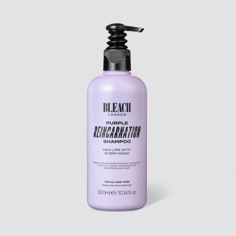 Bleach London Reincarnation Bond Restoring Purple Shampoo 300ml - Image 2