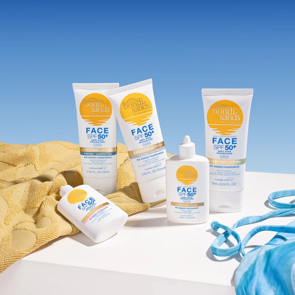 Bondi Sands Everyday Lotion Matte Tinted Face Lotion Fragrance-Free SPF50+ 75ml - Image 5