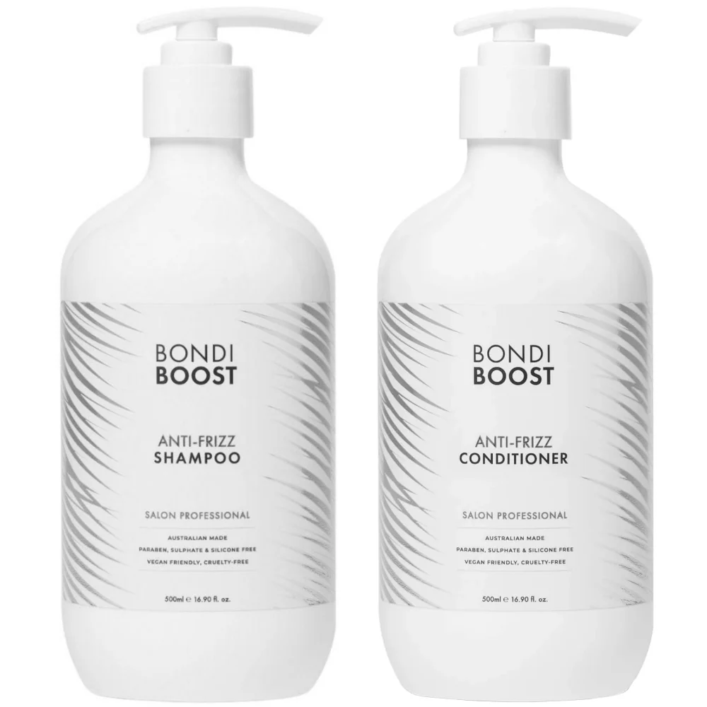 BondiBoost Anti-Frizz Shampoo & Conditioner Twin 2 x 500ml