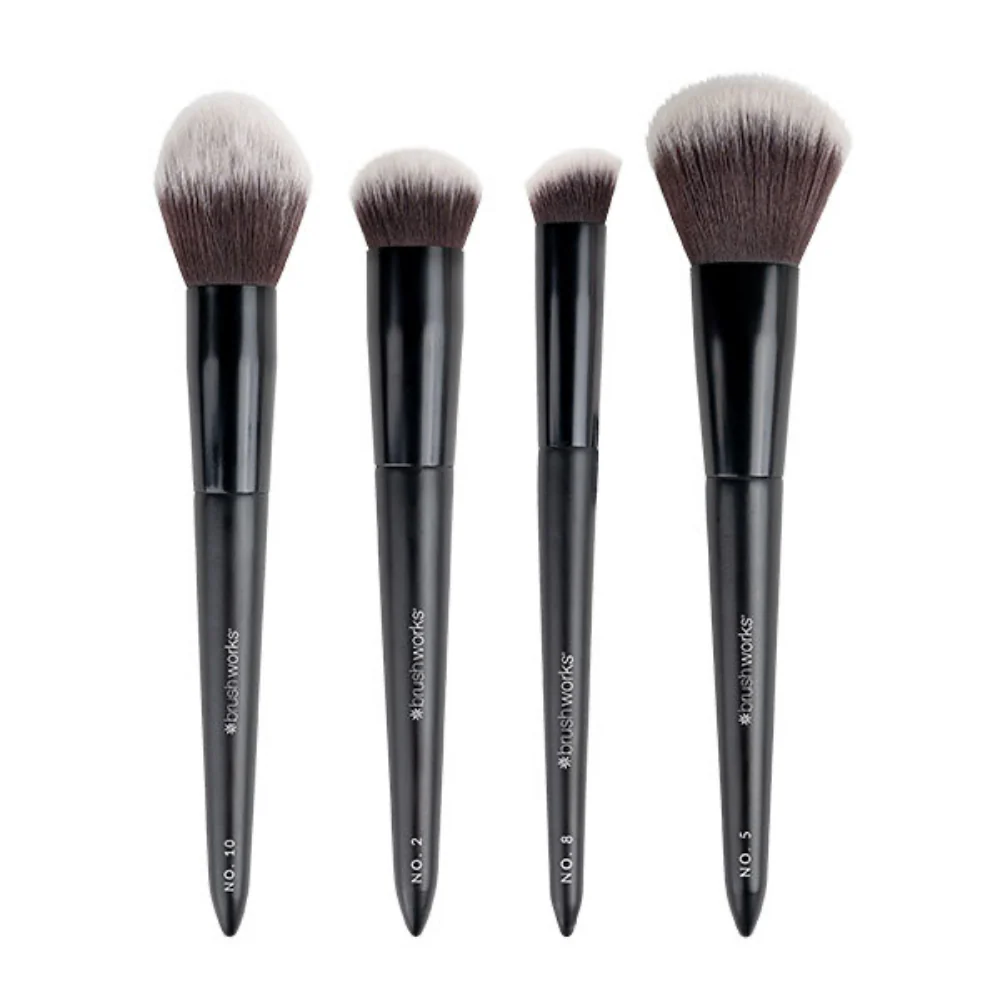 Brushworks Buff & Blend Face Makeup Brush Set - Image 2