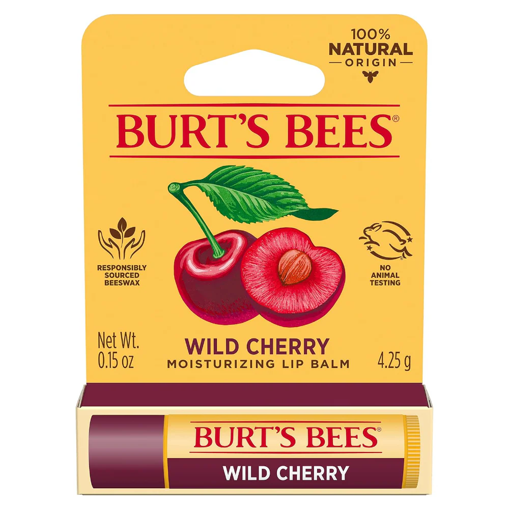 Burt's Bees Lip Balm Wild Cherry Tube 4.25g