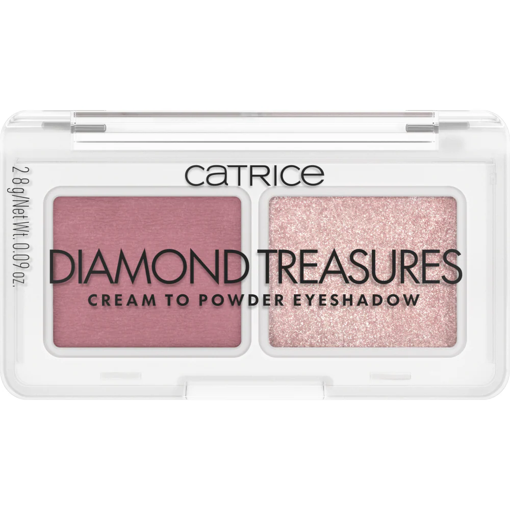 Catrice Cosmetics Diamond Treasures Cream to Powder Fairy Dust 2 Colour Eyeshadow Palette