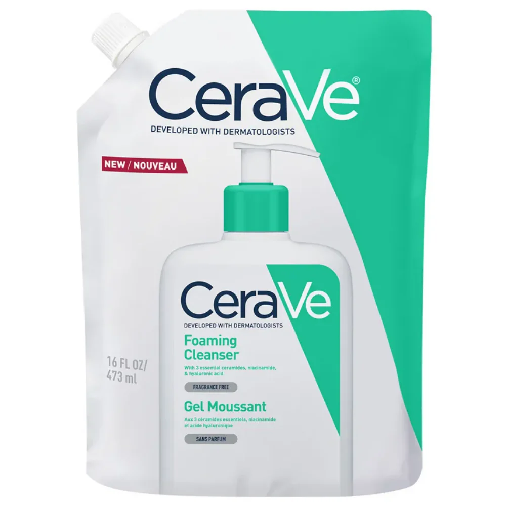 CeraVe Foaming Cleanser Refill Pouch 473ml