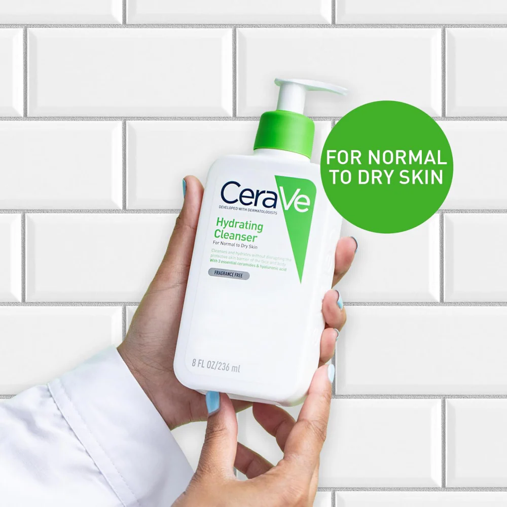 CeraVe Hydrating Cleanser 236ml - Image 2