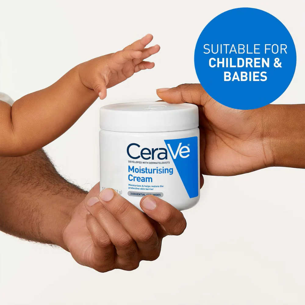 CeraVe Moisturising Cream Jar 454g - Image 3