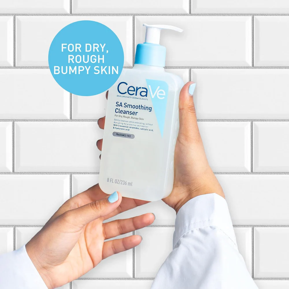 CeraVe SA Smoothing Cleanser 236ml - Image 2