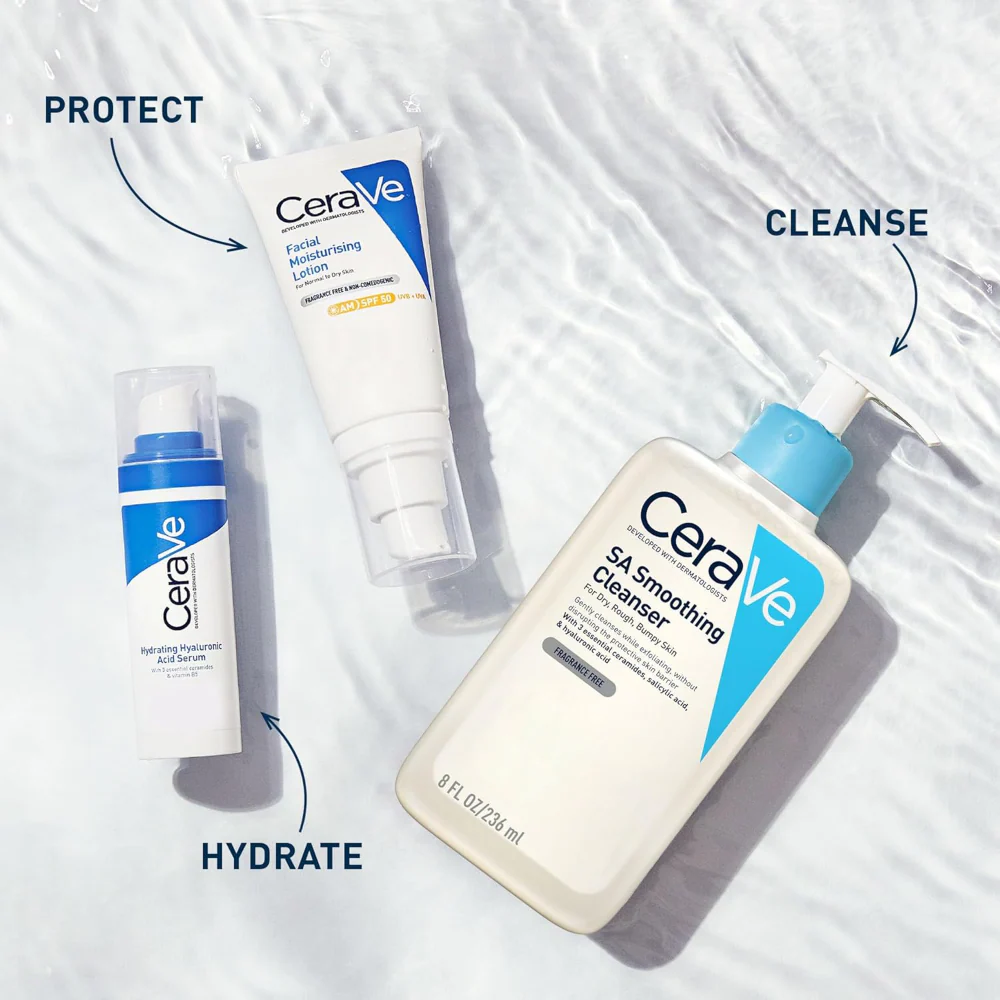 CeraVe SA Smoothing Cleanser 236ml - Image 5