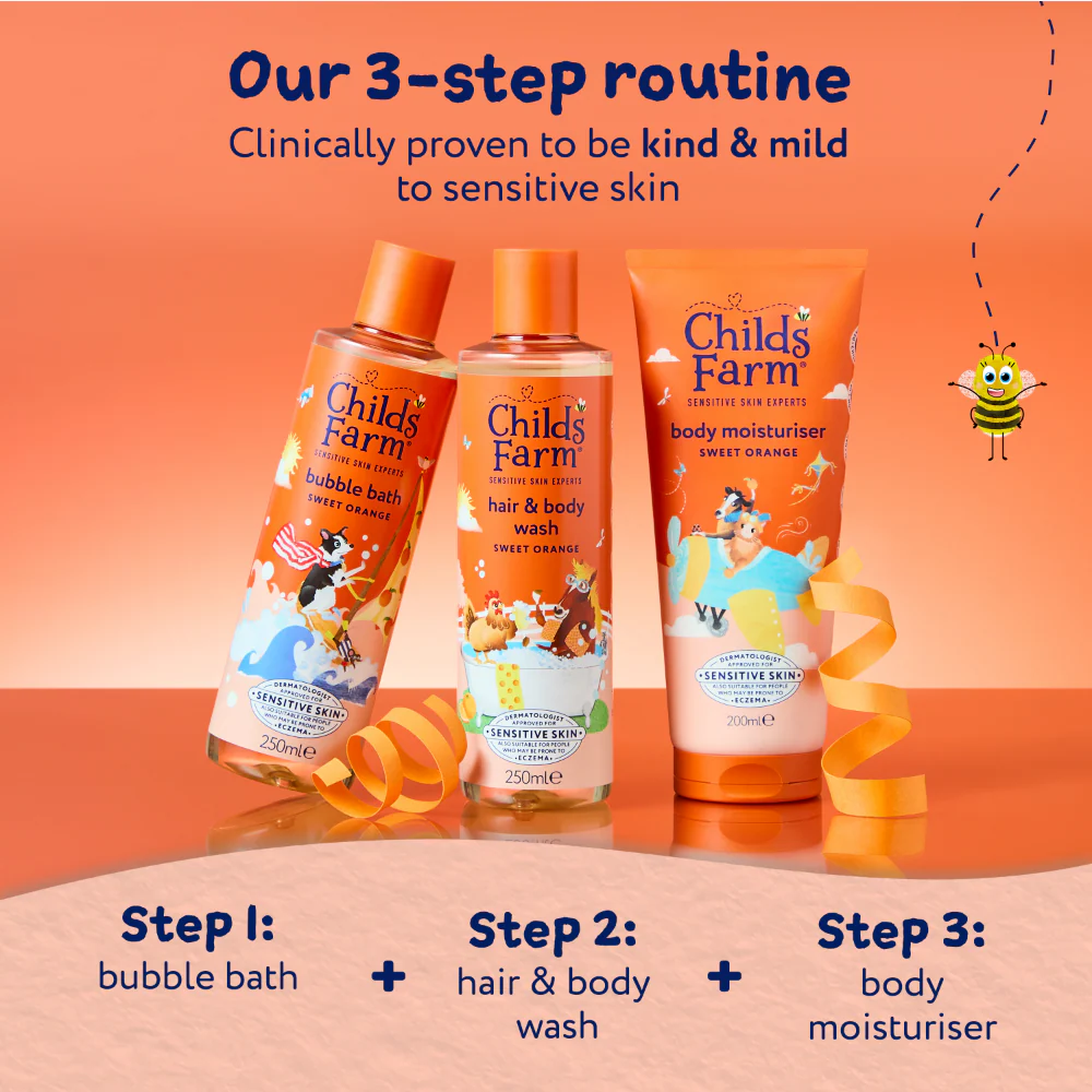 Childs Farm Kids Bubble Bath Sweet Orange 500ml - Image 7