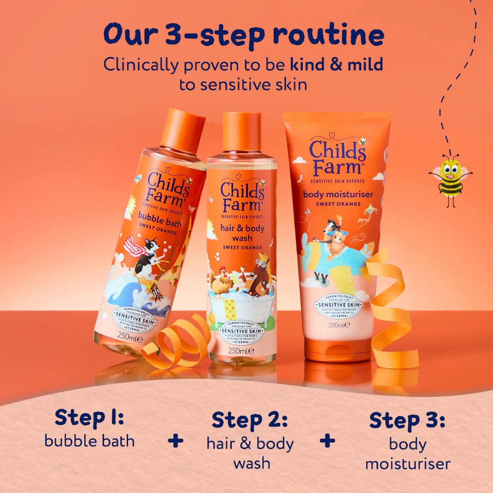 Childs Farm Kids Moisturiser Sweet Orange 200ml - Image 7