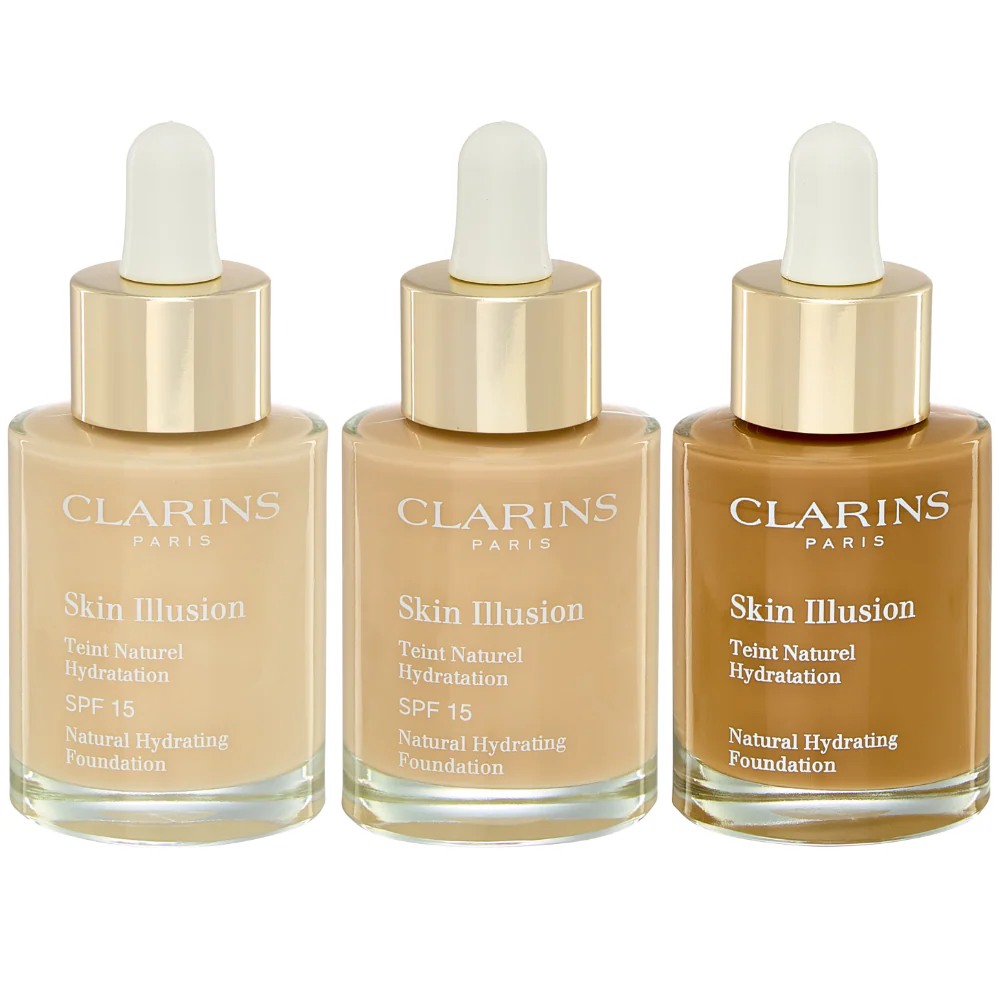 Clarins Skin Illusion Natural Hydrating Foundation SPF15 30ml