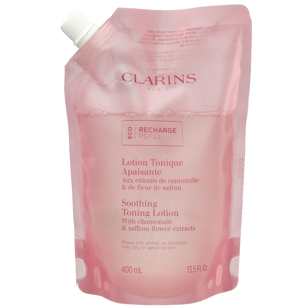 Clarins Soothing Toning Lotion Refill Pouch 400ml