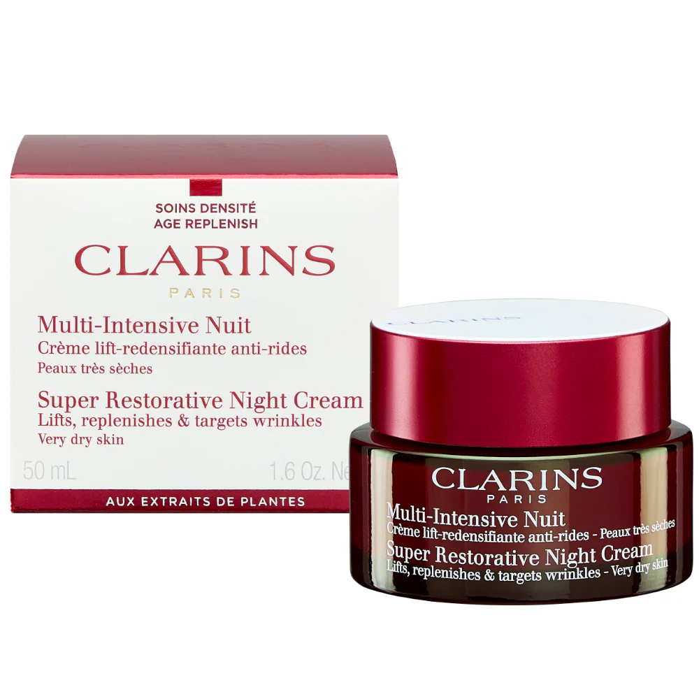 Clarins Super Restorative Night Cream for Very Dry Skin 50ml - Image 2