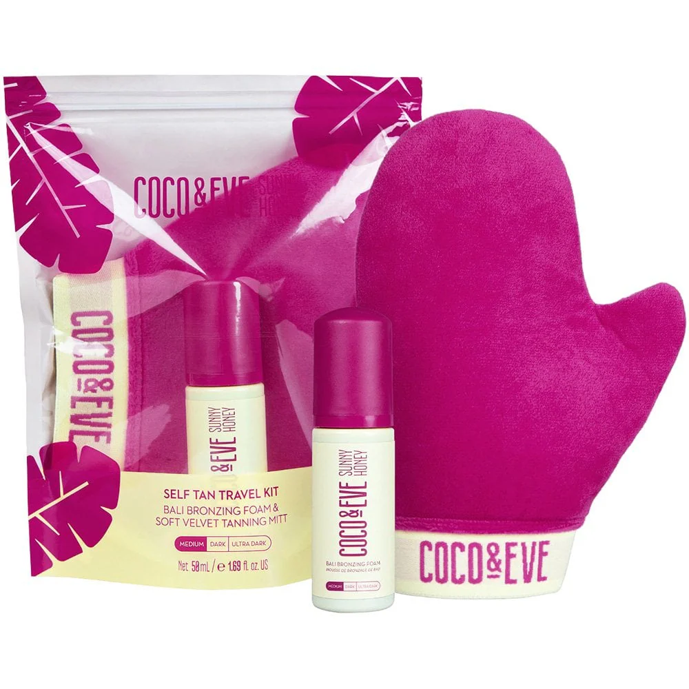 Coco & Eve Tanning Travel Kit Medium