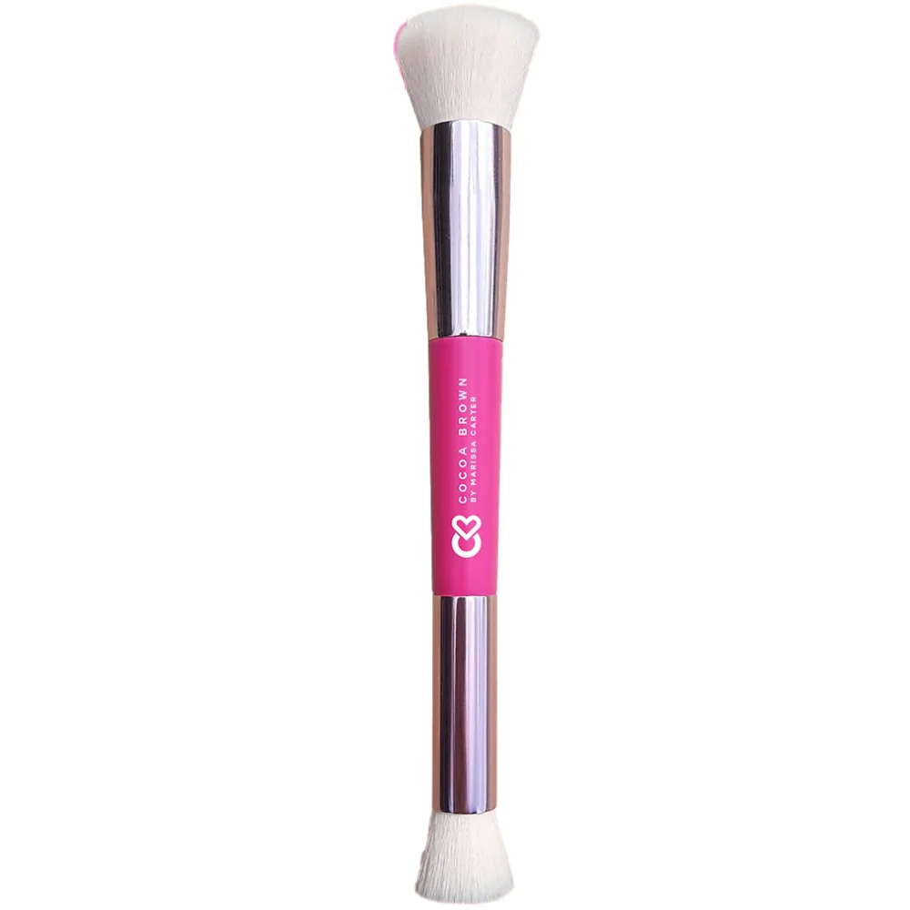 Cocoa Brown Double Ended Brush