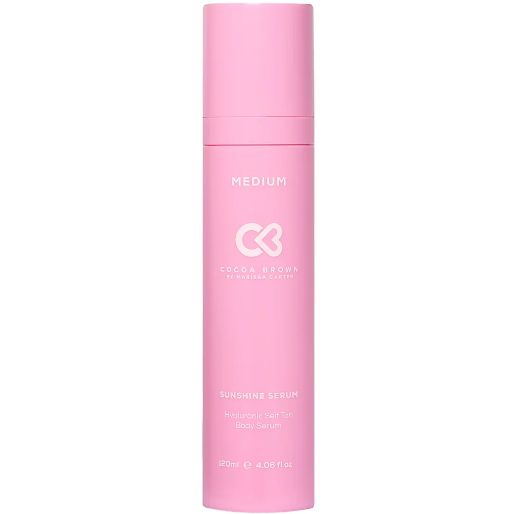 Cocoa Brown Sunshine Serum Hyaluronic Self Tan Body Medium 120ml