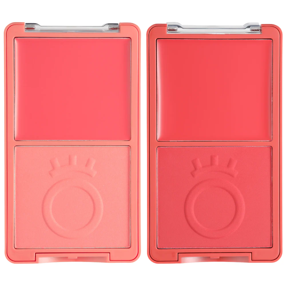 Collection Cosmetics Duo Blush Cream & Powder 2 Colour Makeup Palette
