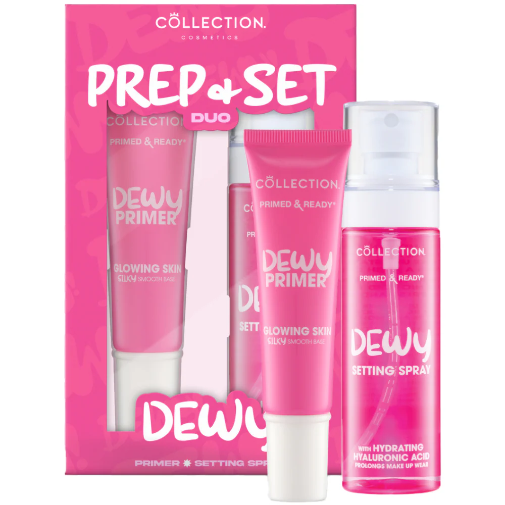 Collection Cosmetics Prep & Set Dewy Duo Gift Set