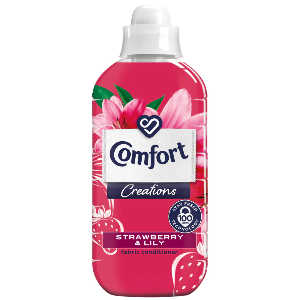 Comfort Creations Strawberry & Lily Fabric Conditioner 30 Washes 900ml