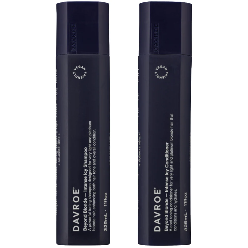 Davroe Beyond Blonde Intense Icy Shampoo & Conditioner Twin 2 x 325ml