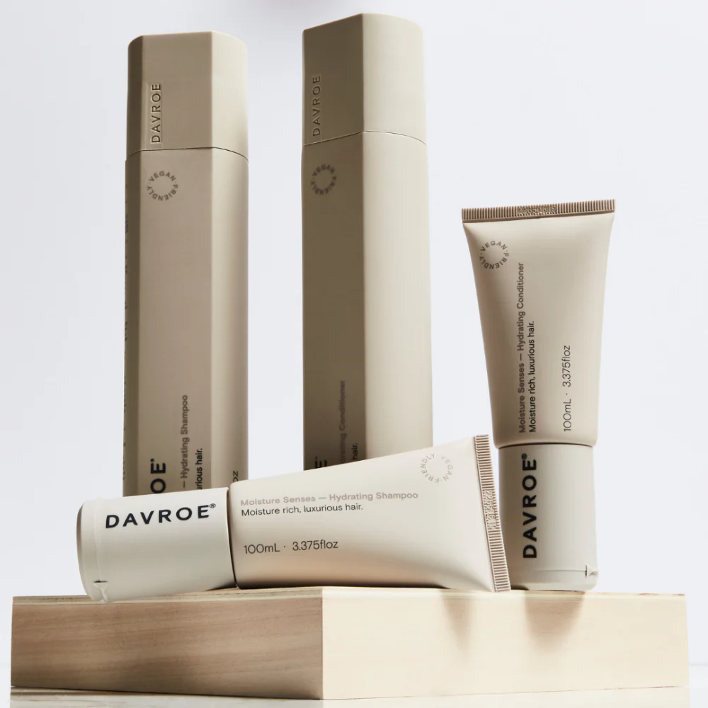 Davroe Moisture Senses Hydrating Shampoo & Conditioner Twin 2 x 325ml - Image 5
