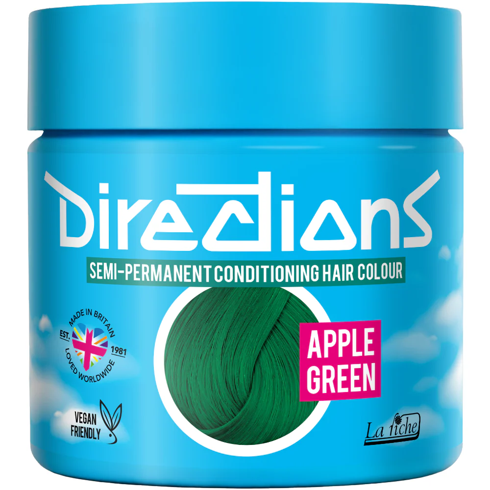 Directions Apple Green Hair Dye 88ml
