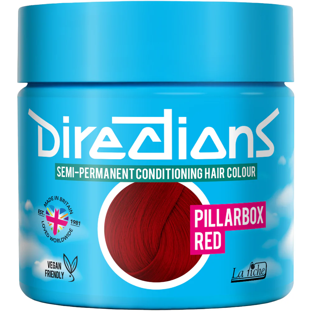 Directions Pillarbox Red Hair Dye 88ml