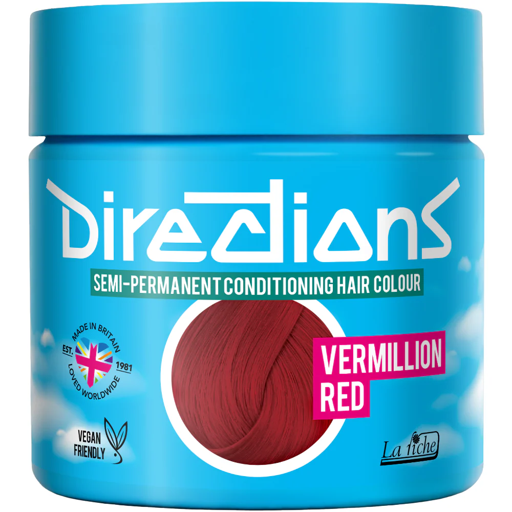 Directions Vermillion Hair Dye 88ml