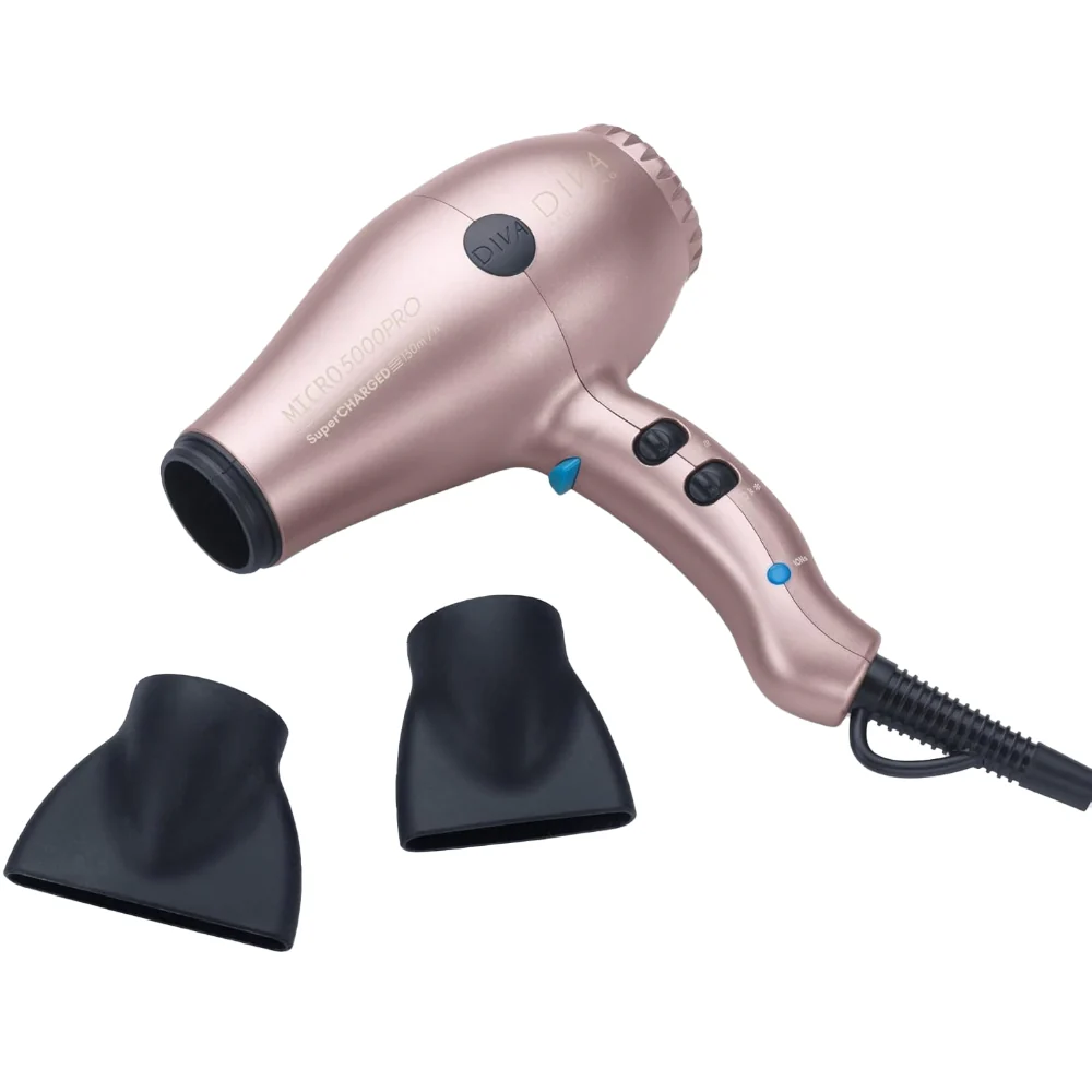 Diva Pro Micro 5000 Pro Hair Dryer Pink