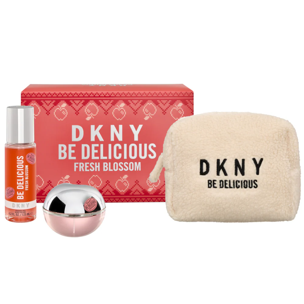DKNY Be Delicious Fresh Blossom Eau De Parfum Gift Set 100ml