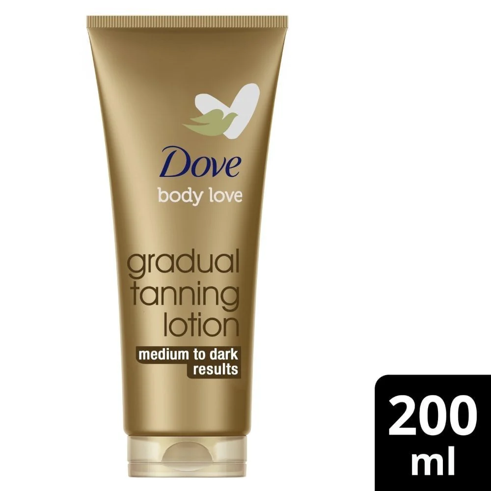 Dove Body Love Summer Revived Self-Tanning Body Lotion Light & Dark Twin 2 x 200ml - Image 2