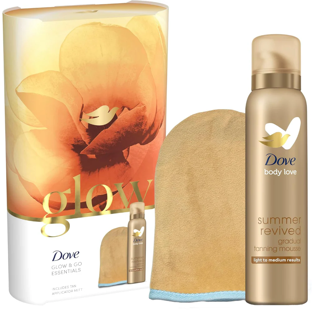 Dove Glow & Go Essentials Gradual Self Tan Gift Set