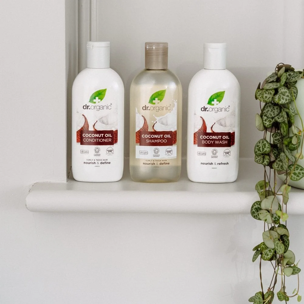 Dr. Organic Virgin Coconut Oil Conditioner 265ml - Image 6