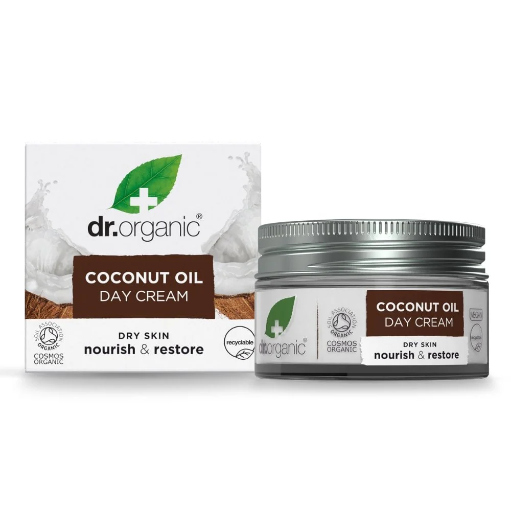 Dr. Organic Virgin Coconut Oil Day Cream 50ml - Image 6