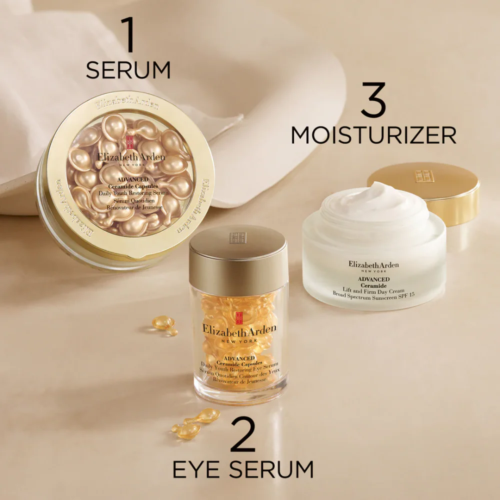 Elizabeth Arden Advanced Ceramide Capsules Daily Youth Restoring Serum 60 Capsules - Image 9